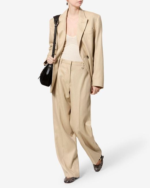 Isabel Marant Natural Noanda Pants
