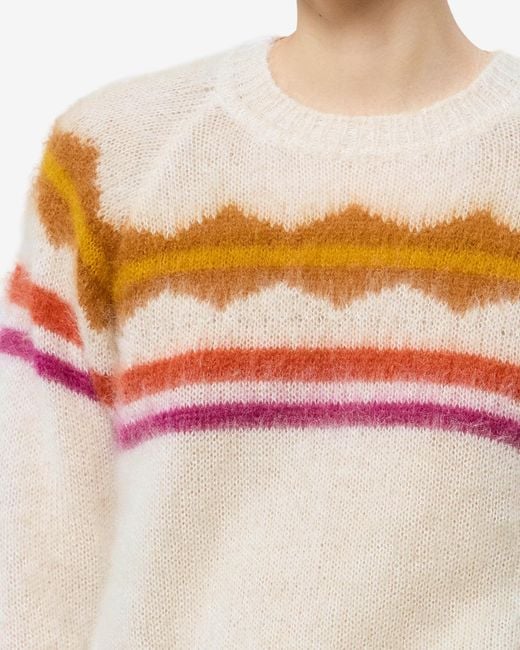 Jersey Monette De Mohair Isabel Marant de color White