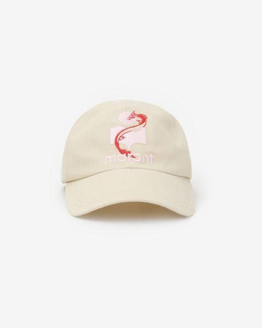 Isabel Marant White Tyron Logo Cap