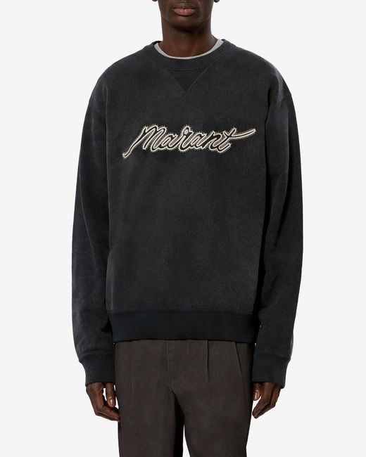 Isabel Marant Black Mahony Sweat Shirt for men