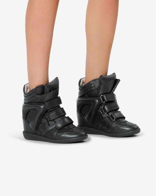 Isabel Marant Black Bekett Sneakers