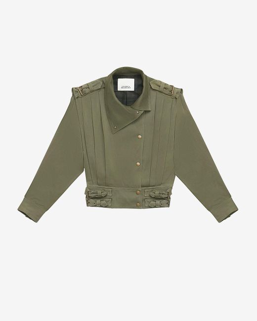 Isabel Marant Green Cashlin Jacket