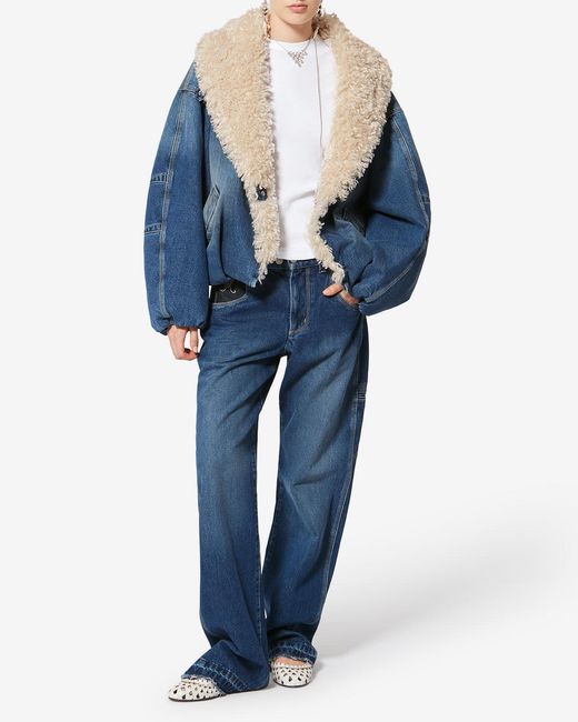 Isabel Marant Blue Charone Jacket