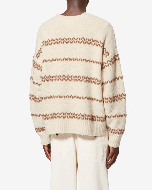Isabel Marant White Romain Sweater for men