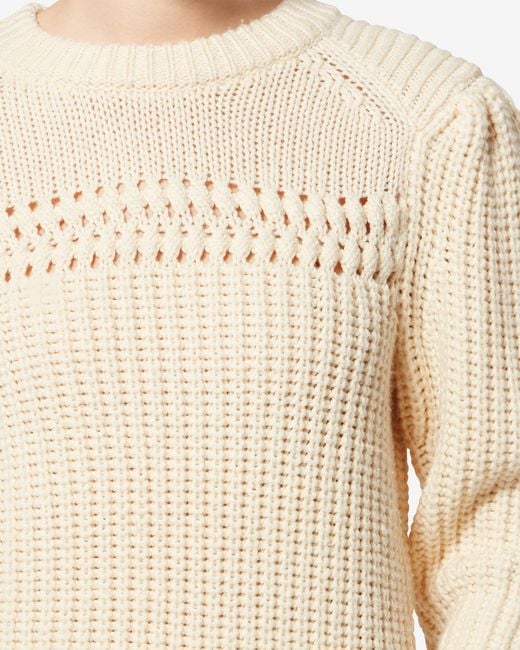 Isabel Marant White Winnie Sweater