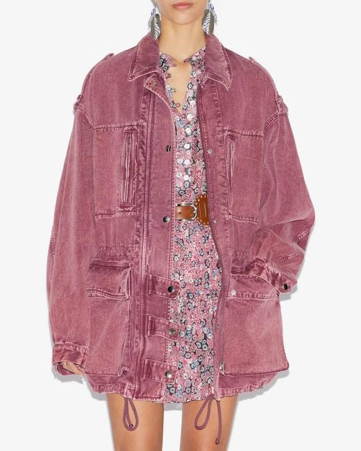 Isabel Marant Pink Joanna Jacket