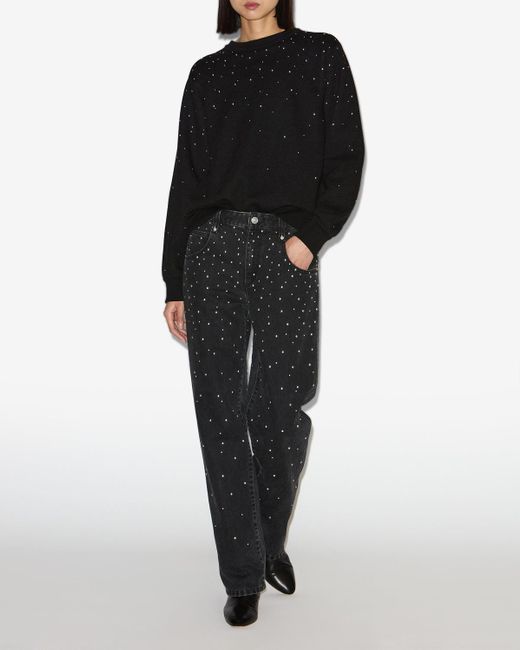 Isabel Marant Black Brinsa Pants