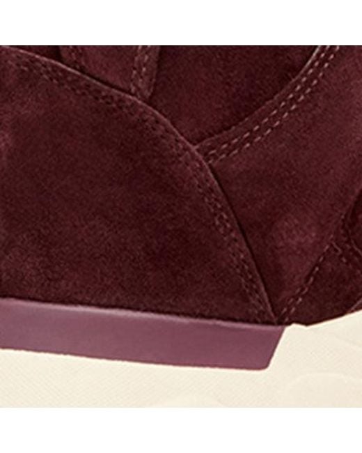 Isabel Marant Red Balskee Sneakers