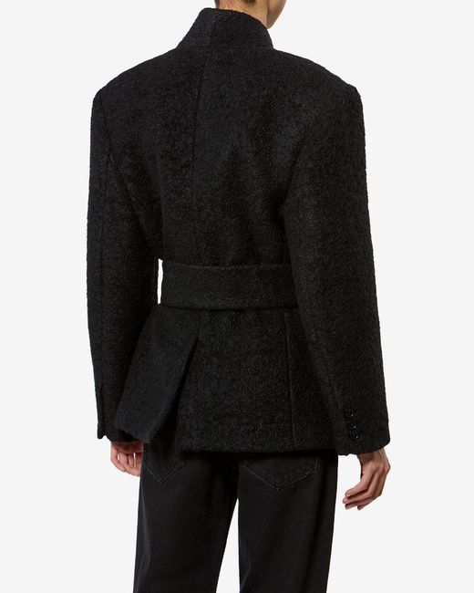Chaqueta Syndra De Lana Isabel Marant de color Black