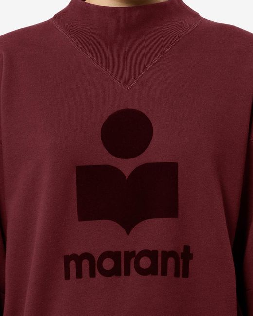 Isabel Marant Red Moby Sweat Shirt