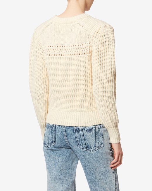 Isabel Marant White Winnie Sweater