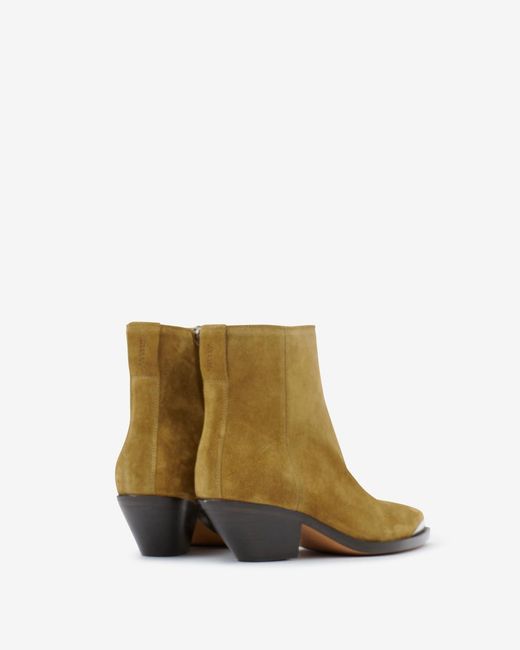 Isabel Marant White Adnae Low Boots