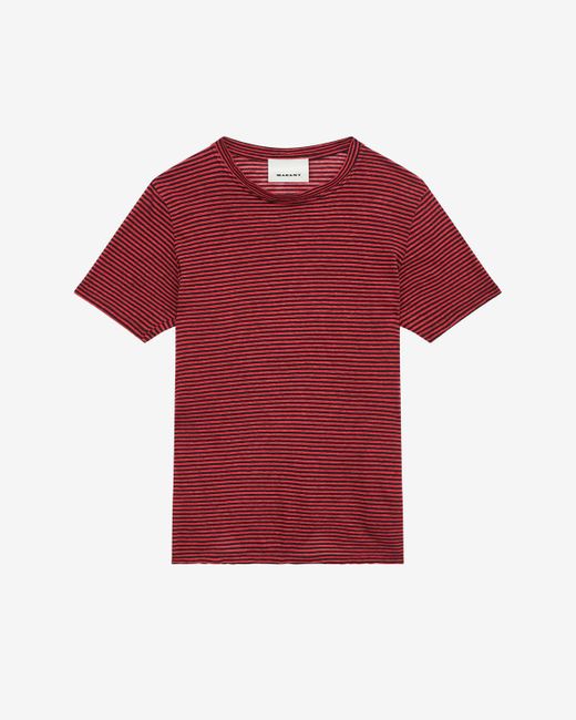Isabel Marant Red Top 'Leon' for men