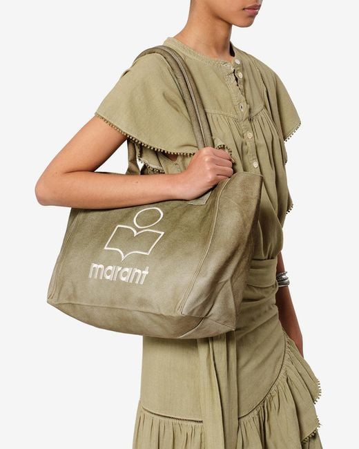 Isabel Marant Metallic Yenky Zipped Tote Bag
