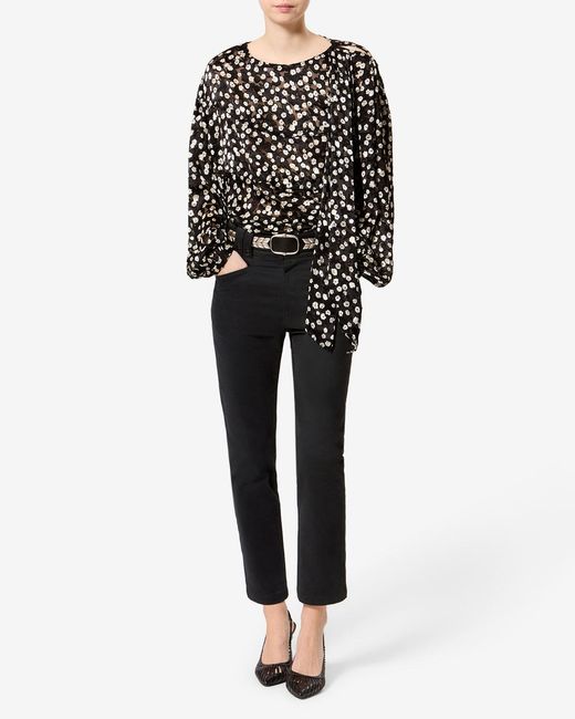 Isabel Marant Black Firma Top