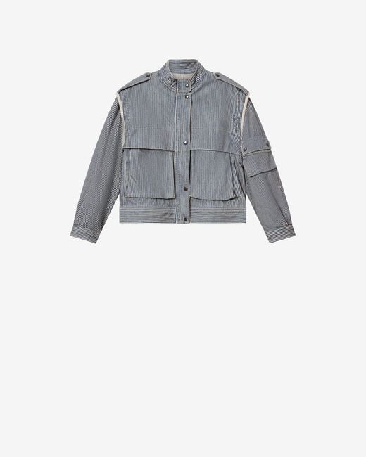 Edany Jacket Isabel Marant de color Gray