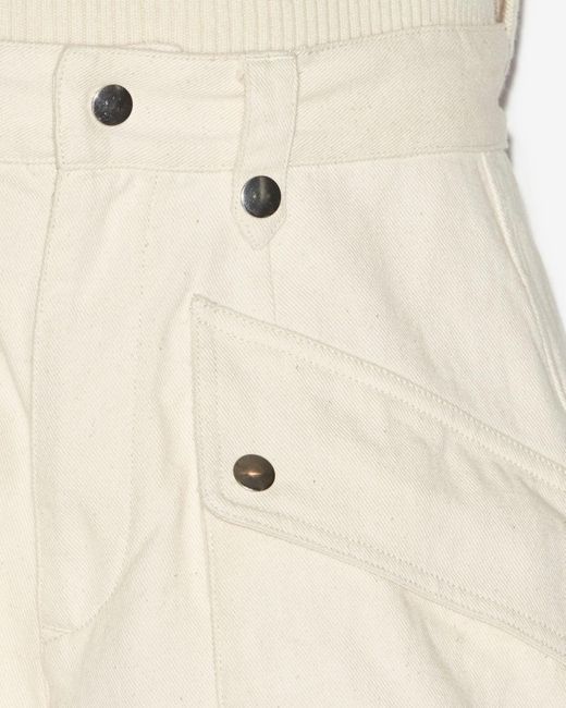 Isabel Marant Natural Jemmy Shorts
