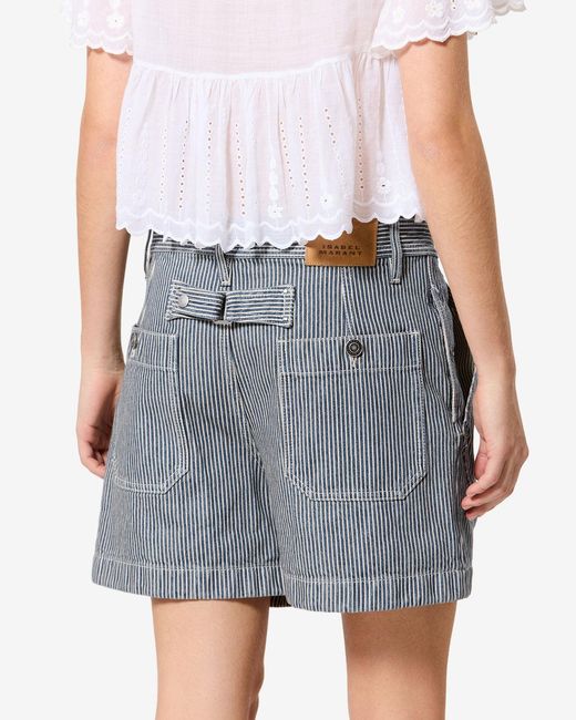 Isabel Marant Gray Eveja Shorts