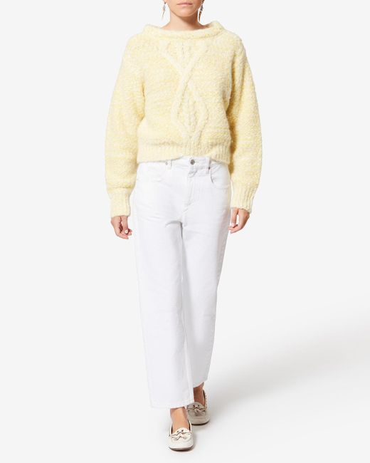 Isabel Marant White Dakota Pants