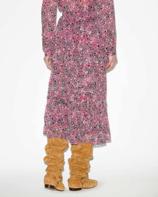 Isabel Marant Pink Diya Skirt