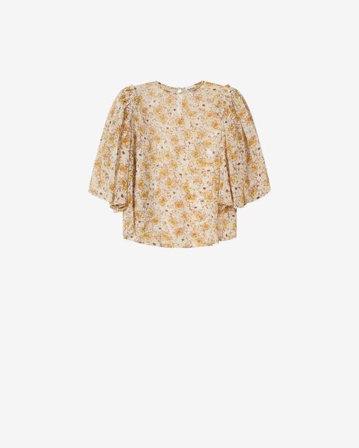 Isabel Marant White Floma Top