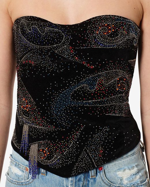 Isabel Marant Black Jiska Top