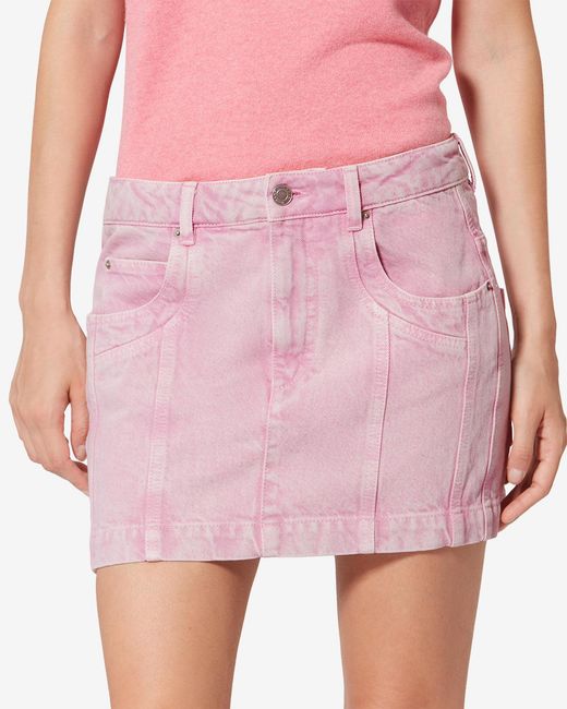 Isabel Marant Pink Juana Skirt