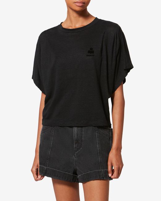 Isabel Marant Black Kyanzae T-Shirt