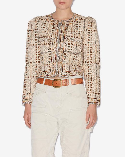 Isabel Marant Natural Christy Jacket
