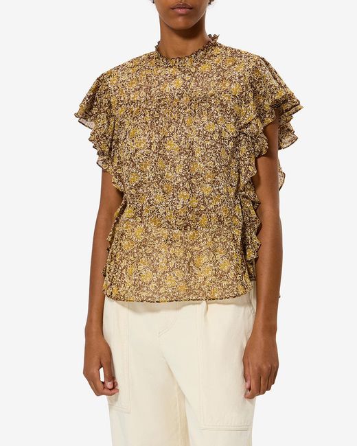 Isabel Marant White Daliyane Top