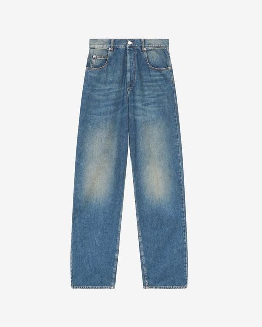 Isabel Marant Blue Joanny Pants