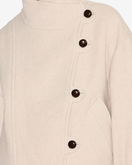 Isabel Marant Natural Hanis Coat