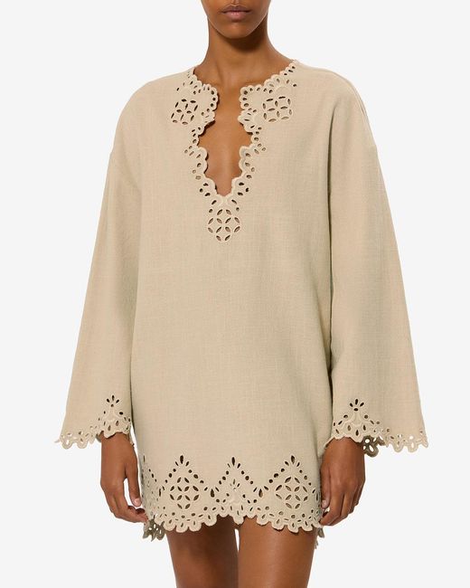 Isabel Marant White Sherazade Dress