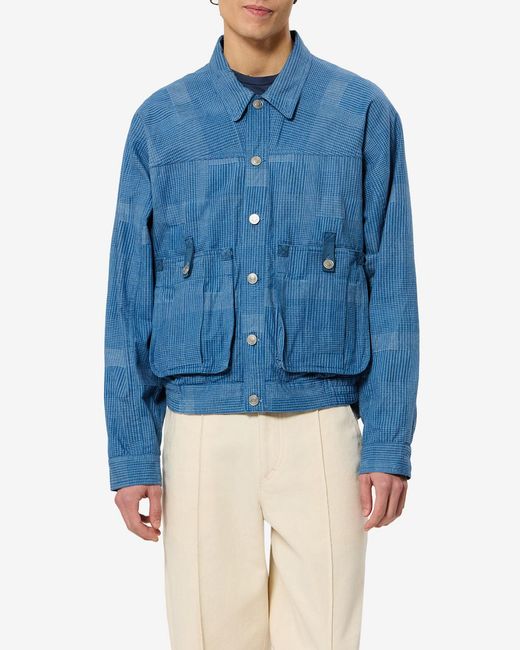 Isabel Marant Blue Darlane Jacket for men
