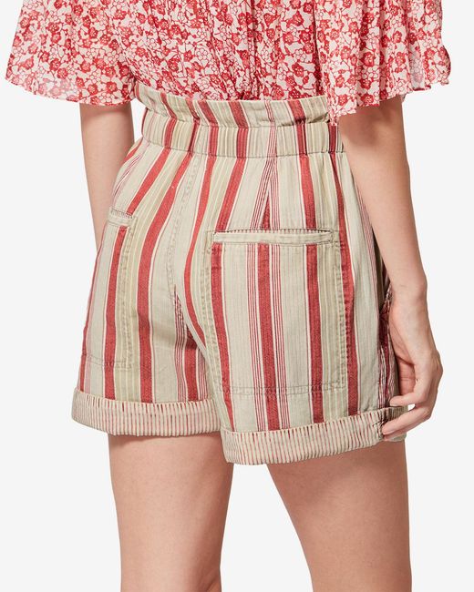 Isabel Marant White Nirma Shorts