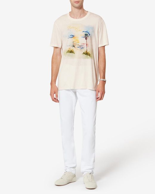 Isabel Marant White Honore T-Shirt for men