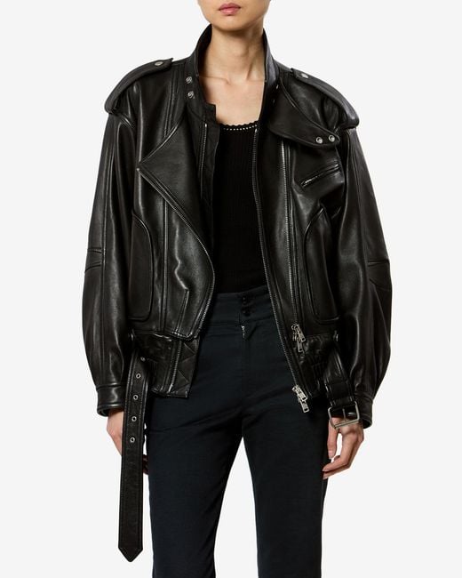 Isabel Marant Black Farza Jacket