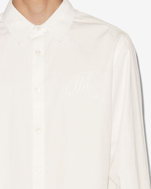 Isabel Marant White Nathan Shirt for men