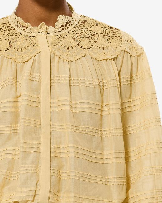 Isabel Marant White Polly Top