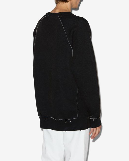 Sudadera Mitchell Isabel Marant de hombre de color Black