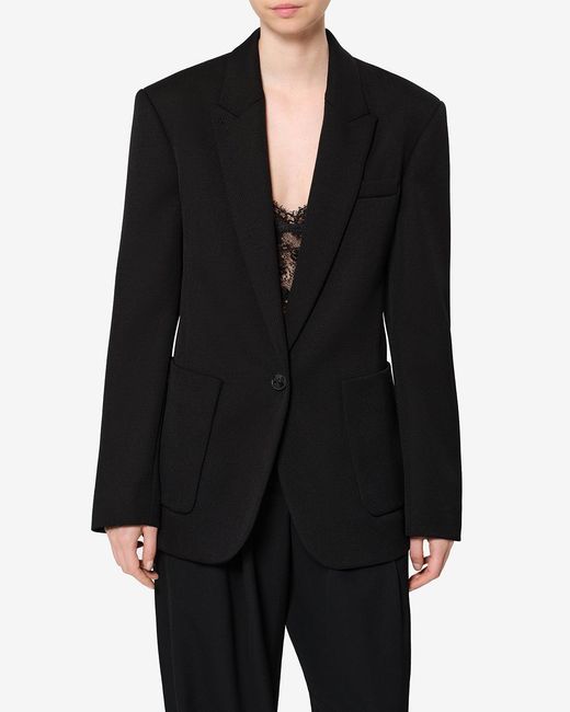Isabel Marant Black Pomili Wool Jacket