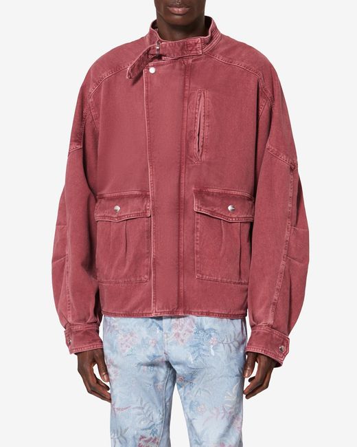 Isabel Marant Red Isaiah Jacket for men