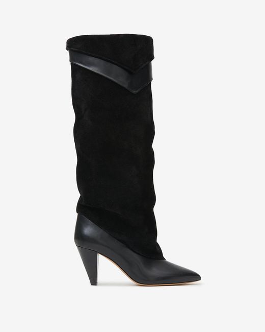 Isabel Marant Black Lezra High Boots