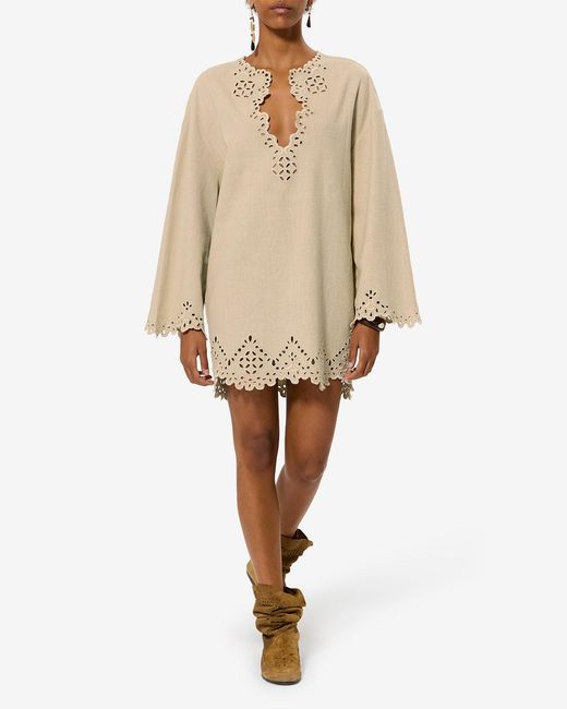 Isabel Marant White Sherazade Dress