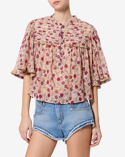 Isabel Marant White Douna Top