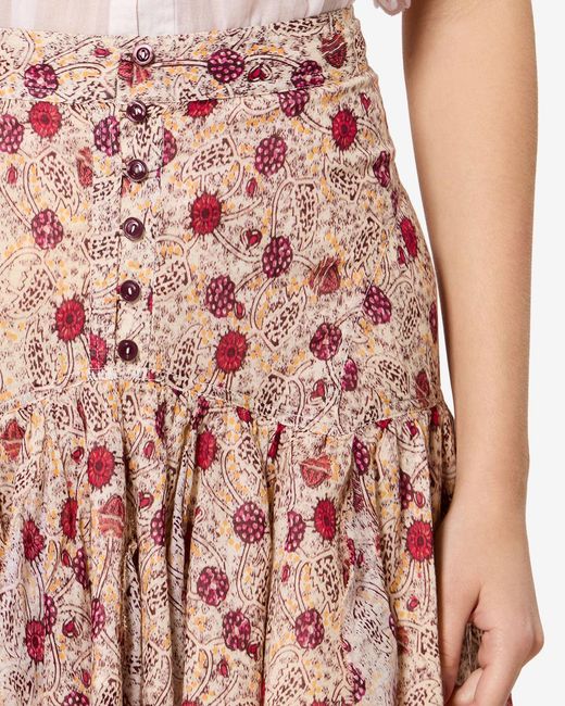 Isabel Marant White Daneen Skirt
