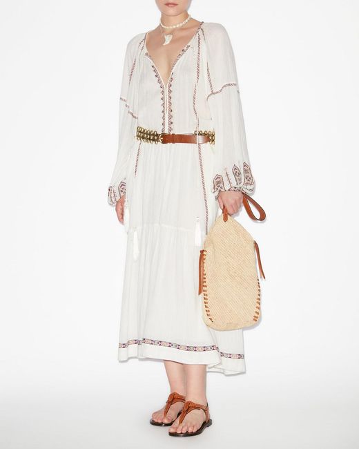 Isabel Marant White Florenza' Dress