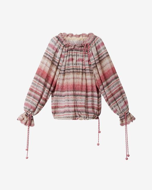 Isabel Marant White Nalyna Top