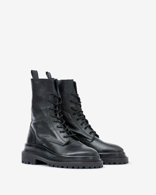 Isabel Marant Black Ghiso Low Boots