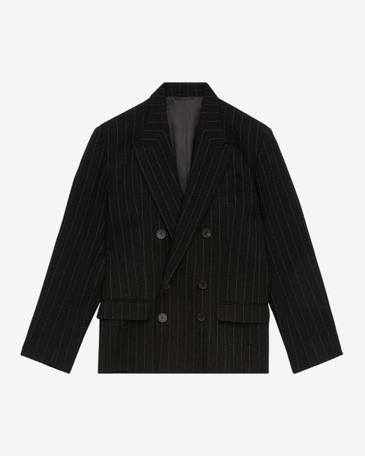 Giacca Meddie di Isabel Marant in Black da Uomo